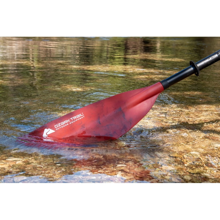 Ozark Trail Adult Kayak Paddle, 94.5 In, Red Gray photo 3