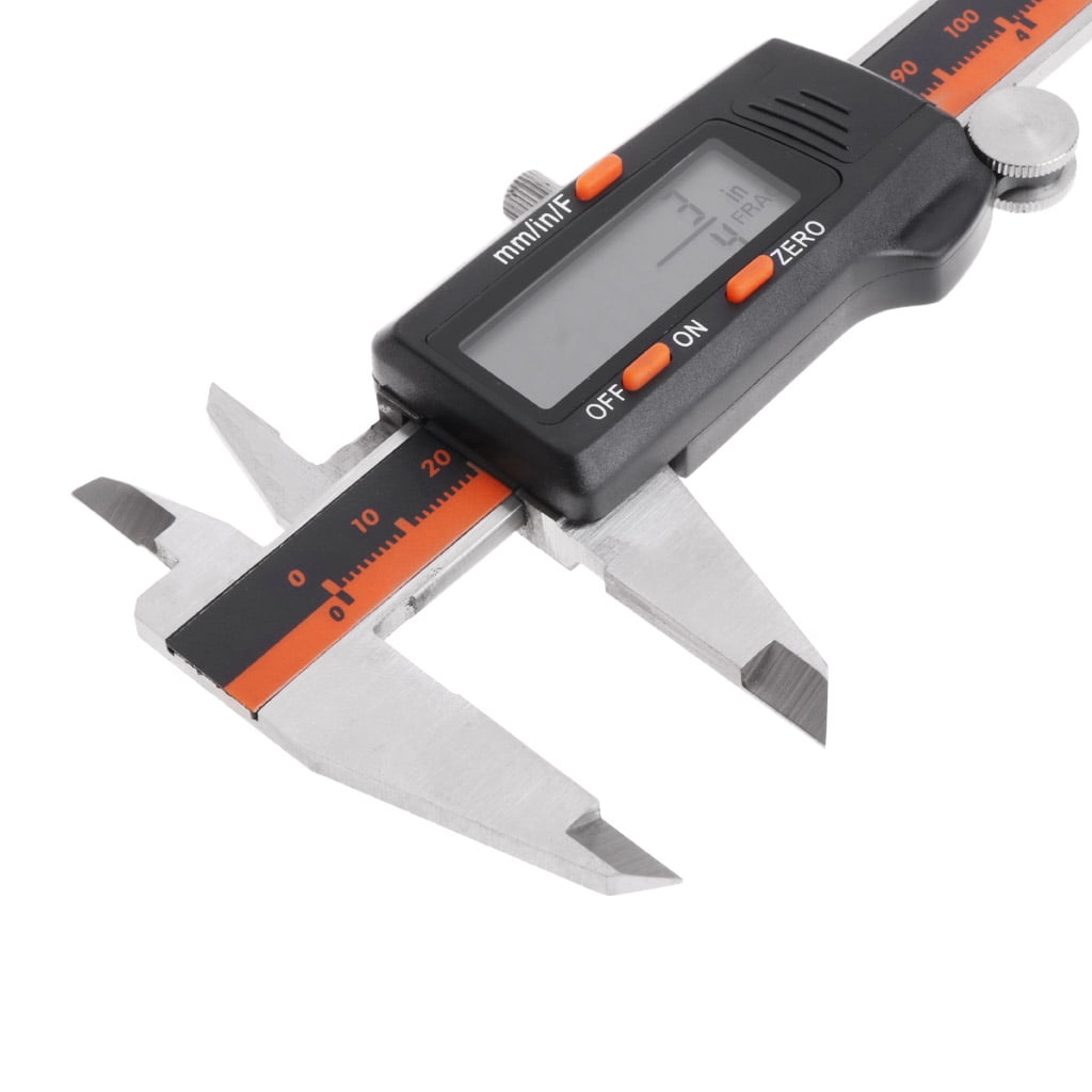 CEORPER Stainless Steel Electronic 6 inch Caliper Measurement Tool Vernier Caliper LCD