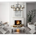 thumbnail image 7 of 41.75 Inch 76W 20 Led Chandelier Maxim Lighting 39538Cybkgl, 7 of 7