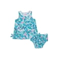thumbnail image 1 of Lilly Pulitzer Bébé bébé Fille Lilly Shift Robe (Enfant) Bleu de Mer Aboyer le Palmier 12-18 Mois, 1 of 2