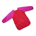 thumbnail image 2 of Thinsony Tablier Imperméable à Manches Longues pour Enfants, Peinture Artisanale, Cuisson, Alimentation, m, Rouge, 2 of 7
