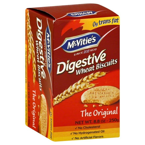 Pack of 12, Mcvities Original Digestive Wheat Biscuits, 8.8 oz