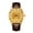 Gold-Gold Dial, variant on 【START】Fashion Men's Watch Swiss Movement Quartz Men's Watch Luminous Roman Numeral Dial Date Function