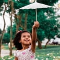 thumbnail image 3 of EXHUMKY 4Pcs Round Oil Paper Umbrella for Families and Friends on Rainy Days, 3 of 8