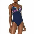 thumbnail image 2 of Profile by Gottex MULTI Paradise V Neck One Piece Swimsuit, US 44, 2 of 3