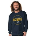 thumbnail image 5 of Honor Courage Commitment US Navy Sweatshirt for Men or Women Brisco Brands S, 5 of 6