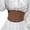Brown, variant on Women Steampunk Corset Belt Medival Elastic Waist Belt for Dresses Blue M
