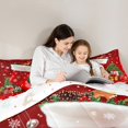 thumbnail image 4 of jejeloiu Christmas Stocking 7-Piece Bedding Comforter Set,Xmas Gifts King Bedding Sets,Happy New Year Bed Sheets For Kids,Microfiber Bedroom Decor Reversible, 4 of 8