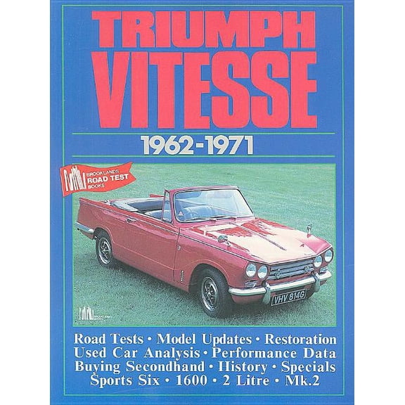 Triumph Vitesse 1962-71 (Paperback)