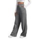 thumbnail image 1 of Gibobby Pantalones térmicos de mujer para el frío Pantalones de chándal con forro polar para mujer, pantalones de chándal en la parte inferior(Gris,CH), 1 of 5