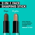 thumbnail image 4 of NYX Professional Makeup Wonder Stick, Cream Highlight & Contour Stick, Medium, 4 of 13