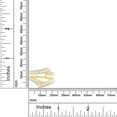thumbnail image 5 of Baguette & Round Cut White Cubic Zirconia Enhancer Wrap Guard Ring For Women In 14K Yellow Gold Plated 925 Sterling Silver (Color: White, Clarity: VVS1-VVS2) -6.5, 5 of 6