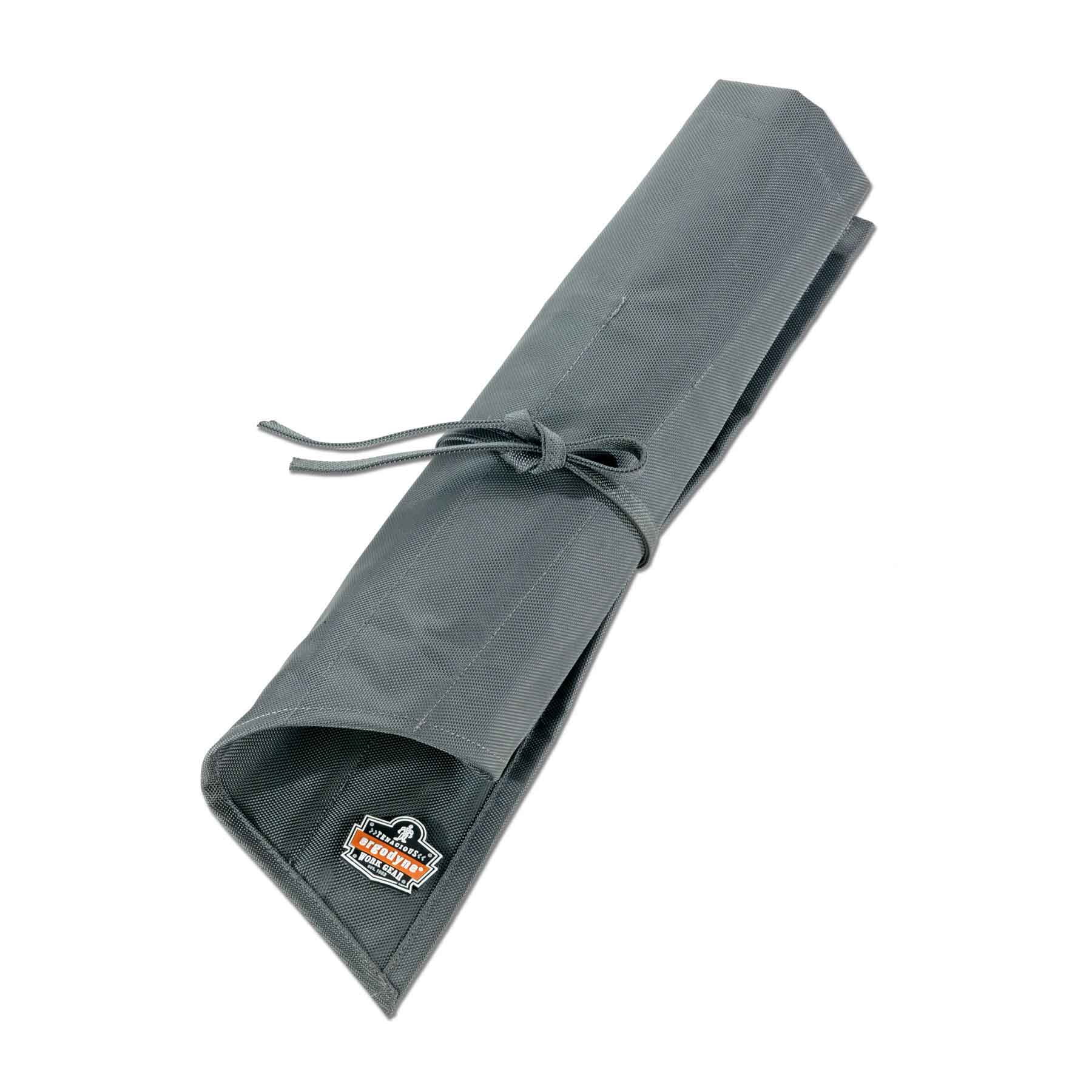 Black Ergodyne Arsenal 5871 Tool Roll-Up Pouch Polyester 21-Pockets 