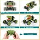 thumbnail image 4 of Coche de control remoto JanHm RC potente todoterreno dinosaurio 4WD 2.4Ghz recargable 45° deriva verde 1:18, 4 of 5