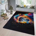 thumbnail image 3 of Monkey Rug & Home Decor-Cool Gorilla Black Area Rugs-Animal Monkey Rug Carpet Durable & Non-Slip Modern Rugs for Living Room Bedroom Man Cave Decorative-C87EK, 3 of 7
