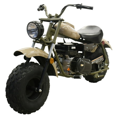 Massimo Motor's MB200 200cc 6hp Gas Trail Moto Minibike | Youth, Kids & Adults | 200lb Capacity - Quicksand