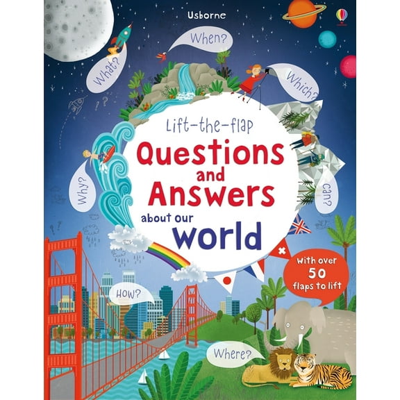 Questions and Answers Lift-The-Flap Questions and Answers about Our World, (Board Book)