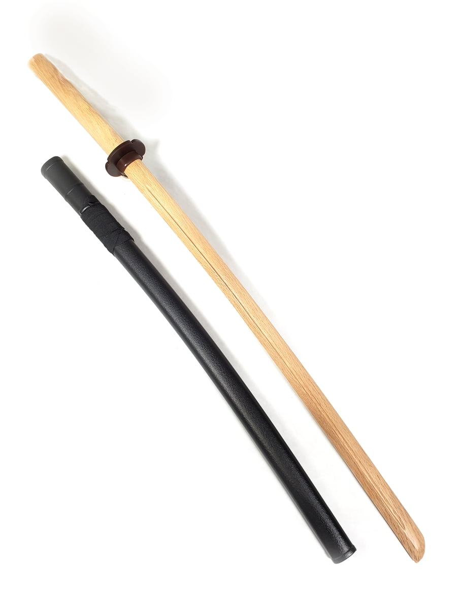 Natural Oak, Grooved Bokken with Scabbard, Practice Ubuy Malaysia