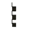 thumbnail image 3 of Furinno Rossi Contemporary 7.8" x 7.8" 5-Tier Espresso Floating Shelves, 3 of 6