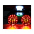 thumbnail image 4 of License Plate Lamp, Stable Motorcycle LED Tail Lights Multifunction Easy Installation  For ATVs For Dirt Bike, 4 of 7