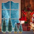 thumbnail image 4 of Mini Snow Frost 34 piezas Shaofei Pino Árbol DIY Decoración de Escritorio Adornos Navideños Azul-Verde, 4 of 4