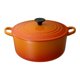 thumbnail image 1 of LE CREUSET Cocotte Ronde 20cm Orange, 1 of 7