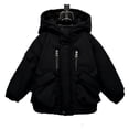 thumbnail image 3 of StSilkitty Boys Girls Hooded Jacket Zip up Long Sleeve Puffer Jacket Coat with Pocket Fall Winter Warm Outerwear, 3 of 5
