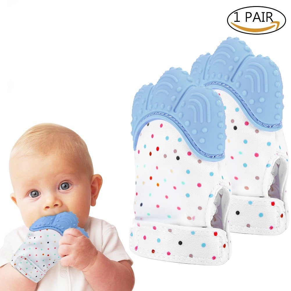 teething mittens walmart