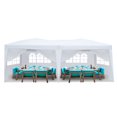 thumbnail image 1 of Zimtown 10'x 20' Pop-up Carpa para Fiestas Cenador para Bodas con Dosel y 6 Paredes, 1 of 9