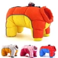 thumbnail image 2 of Ropa de invierno para perros pequeños, ropa cálida y reflectante para cachorros, disfraz de bulldog francés, abrigo mediano para chihuahua, chaqueta para perros, 2 of 5