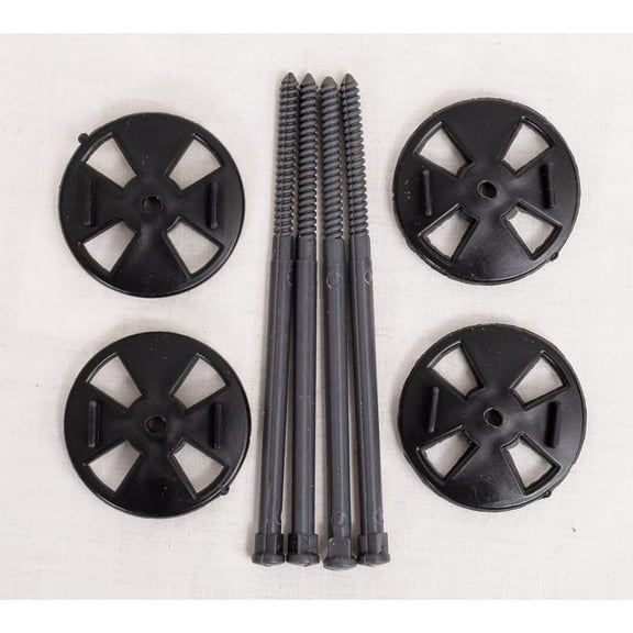 Hessaire White Plastic Media Keeper Set