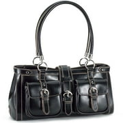 George - Double-Handle Saddle Satchel