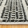 thumbnail image 3 of Gertmenian Missha Dario Modern/Contemporary Striped Beige Black Indoor Area Rug, 2x6 Runner, 3 of 9
