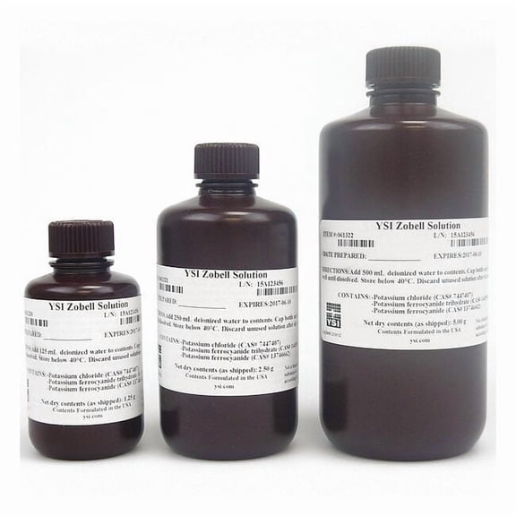 Ysi Calibration Solution,ORP,500mL Bottle 061322
