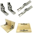 thumbnail image 1 of Juego de 4 bisagras de 90 grados, bisagras de puerta de armario ajustables de 90 grados, bisagras de puerta de armario ocultas, para puertas totalmente aplicadas y muebles de armario oso de fresa  Electrónica, 1 of 1