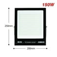 thumbnail image 2 of 2pcs LED Flood Light 50W 100W 150W High Brightness IP66 Waterproof Outdoor Lighting LED Spotlight Wall Floodlights ,Easy to Install, 2 of 8