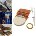 thumbnail image 3 of Petit Métier à Tisser Speedweve en Bois Outil de Réparation Portable, 14 Broches, 3 of 7