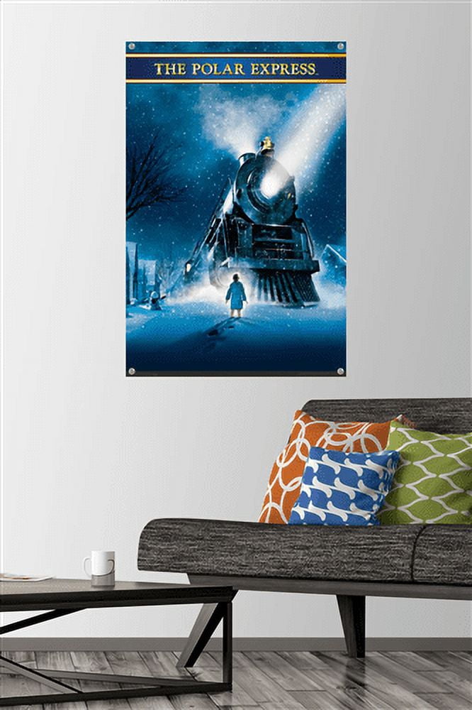 The Polar Express - One Sheet Wall Poster with Push Pins, 22.375" x 34"