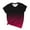 Black, variant on Fesfesfes Women Plus Size Workout Clothing Women's Short Sleeves Print Casual Tops Pullover Blouse T-shirt Women Tees 3XL(US:14)