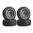 thumbnail image 1 of 4 Piezas 135Mm Metal 2,2 Beadlock Rueda Llanta Juego de NeumáTicos para 1/10 RC Coche de Orugas Axial SCX10 Wraith Capra TRX4 D90, B, 1 of 5