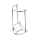 thumbnail image 4 of Soporte metálico para exteriores, soporte para bolsas de hojas, bolsas de basura, soporte de carga multiusos. dedal y rueda, 4 of 9