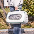 thumbnail image 3 of Transparent Backpack Cat Carrier - Travel in Style and Comfort with Your Feline Friend ShopWise Round, 3 of 19