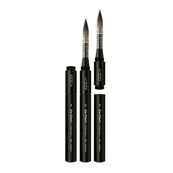 da Vinci Brushes Casaneo Artist Brush, 2, Black