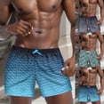 thumbnail image 2 of CHENge Men Volleyball Shorts Lightweight Floral Swim Trunks Quick-Dry Spring Break Swim Trunks with Pockets Stretch Fabric Mens Summer Clothes, 2 of 5