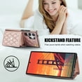 thumbnail image 3 of for Samsung Galaxy S24 Ultra Case, Wallet Phone PU Leather Case with Card Holder Crossbody Cover for Women Girls Strap Wristlet RFID Blocking Shockproof Protective Cover for Samsung S24 Ultra,Rosegold, 3 of 9