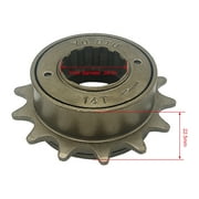 Freewheel,18mm Speed Freewheel 14/16t 18mm Speed Hxber Bike Freewheel Siuke