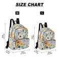 thumbnail image 2 of FORMRS Mini Backpack Purse for Women Quilted Travel Daypack Casual Shoulder Bag, Floral Pattern, 2 of 7