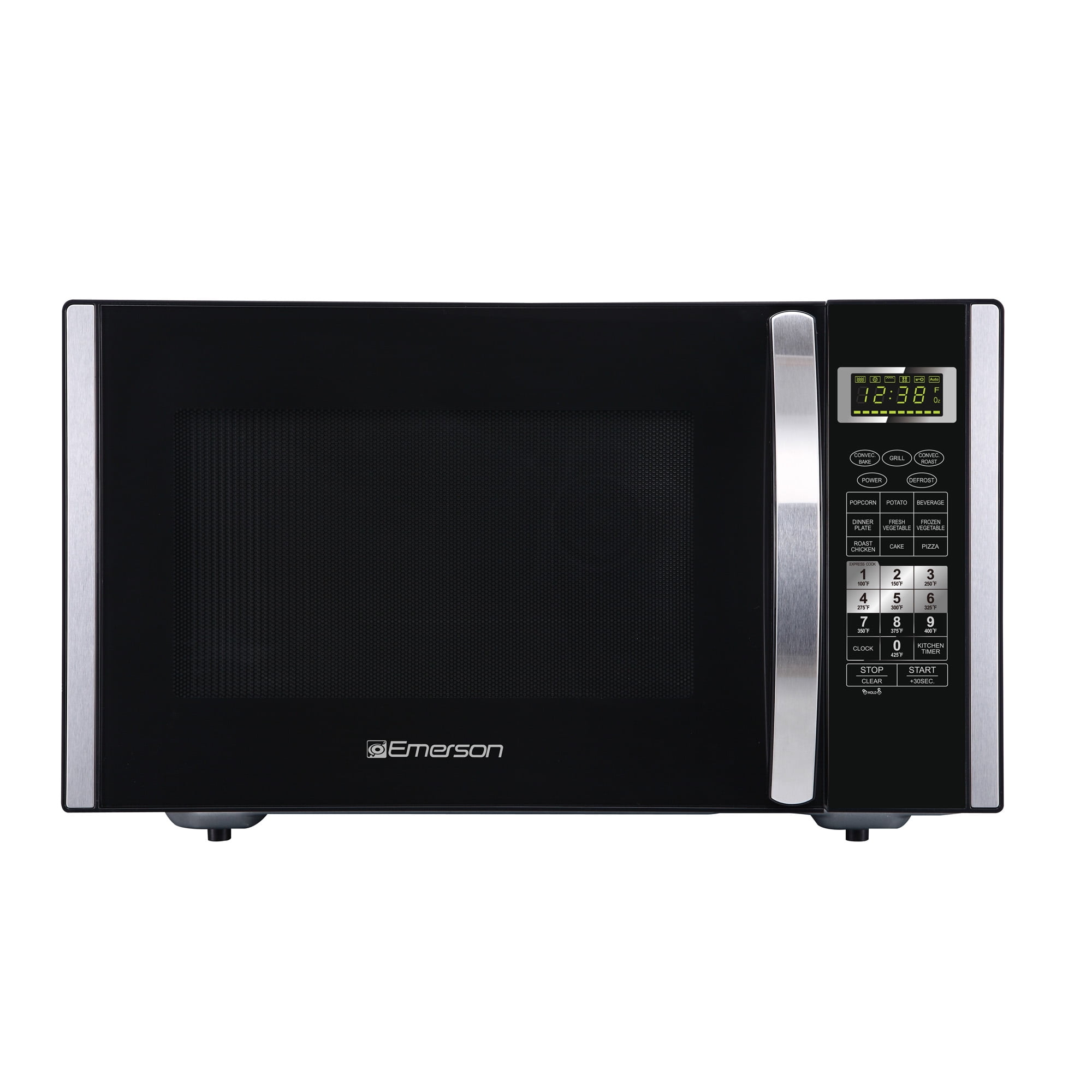 Emerson 1.5 Cu. Ft. 1000W Stainless Steel Convection Microwave Oven