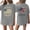 Gray, variant on 250 Years We The People Semiquincentennial 1776 2026 Oversized Short Sleeve T Shirt American Flag Print Top Black L