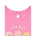 thumbnail image 2 of Garanimals Baby Girl Puff Cap Sleeve Graphic Bodysuit, Sizes 0-24 Months, 2 of 4